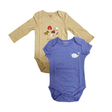 Fox & Bunny Baby Bodysuit Multi 2pcs pack L-74